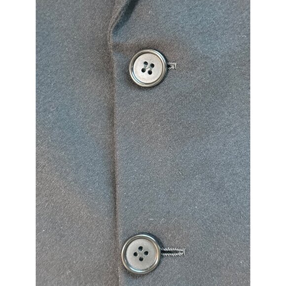 Hickey Freeman Barneys Black Blazer Jacket Sport Coat 40R Boardroom Wool Cashmer - Picture 6 of 11